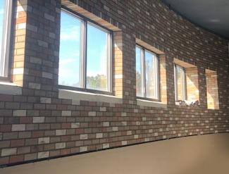 Interior Brick Veneer Wall Erie County NY